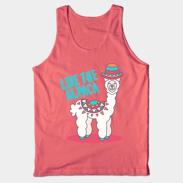 Alpaca Tank Top by Mashmuh